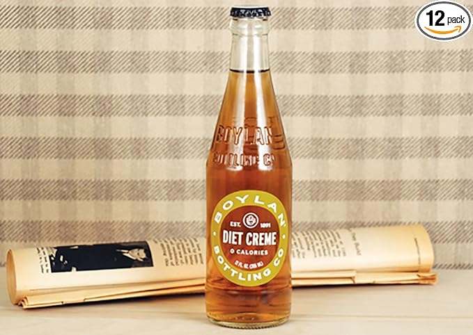 Boylan Diet Soda Cream 12 fl oz 12 Count
