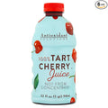 Antioxidant Solutions 100% Tart Cherry Juice - No Added Sugar - High in Antioxidants - 32 fl oz Bottles (6-Pack)