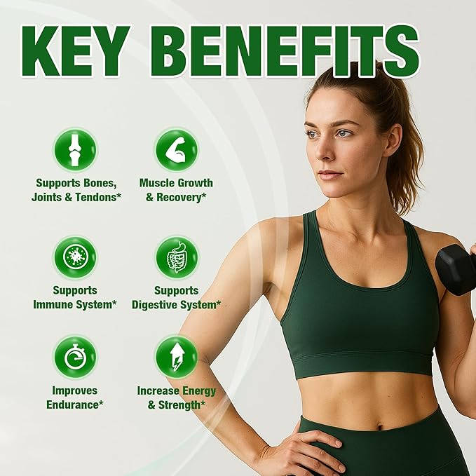 Zammex Bone Broth Plus Superfood Protein Powder (Turmeric Flavor) 8g Hydrolyzed Protein with Vitamin D for Healthy Skin Nails Hair Joints &amp DigestionNon-GMO (30 Servings)