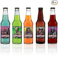 Dead World Premium Zombie Soda 5 Pack - Includes 1 12oz bottle of each 5 Zombie themed flavors