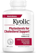 Kyolic Aged Garlic Extract Formula 107 Phytosterols for Cholesterol Support* 240 Capsules