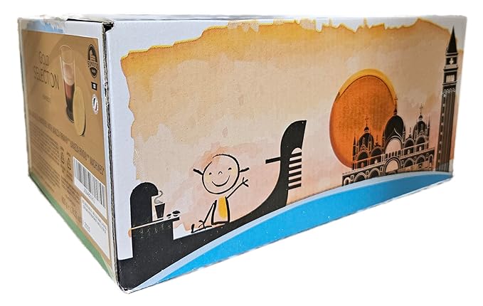 Espresso Italiano coffee capsules compatible with RIVO machines (100 pods Gold Selection)