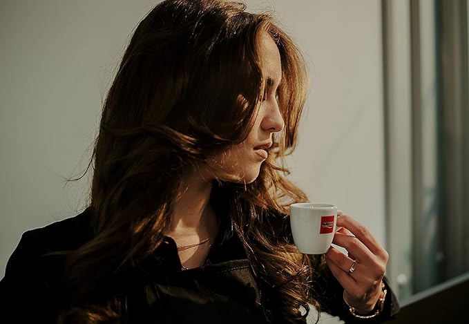 Aiello Caffe Italian Espresso Coffee Beans 2.2 LB Bag Medium Whole Bean Coffee Freshly Roasted and Blended in Southern Italy Intenso