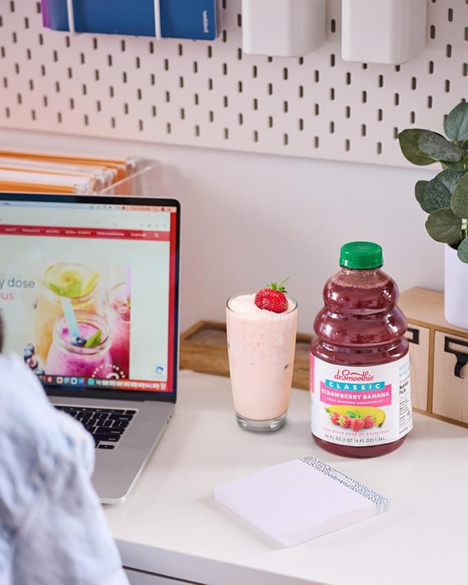 Dr. Smoothie Classic Strawberry Banana 46 fl. oz. (Pack of 2)