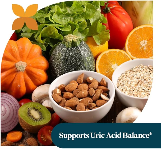 Pattern Wellness Uric Acid Support Supplement – Supports Uric Acid Balance &amp Joint Wellness – Herbal Formula – 3rd Party Lab Tested – 60 Veggie Capsules