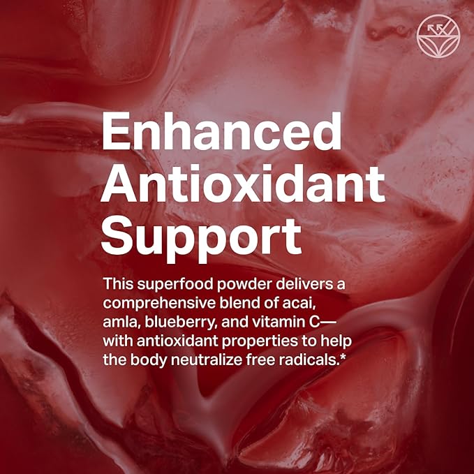 Proper The Purples Nutrient-Dense Superfood Powder - Antioxidant Supplement and Cellular Support – Acai Amla Blueberry Vitamin C B Vitamins &amp More - Enhanced with Prebiotic Fiber &amp Probio