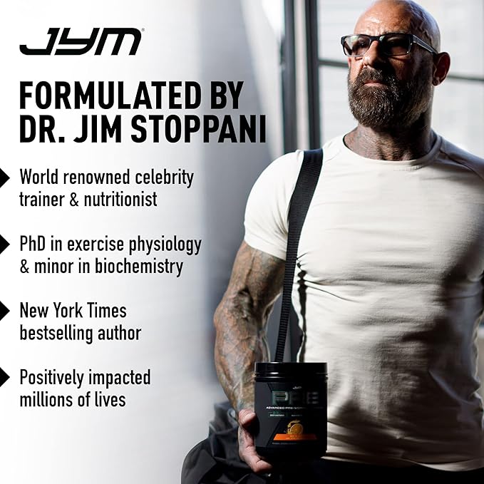 ProBio JYM Performance Probiotic Heart Gut Immune Health Athletic Recovery and Body Composition for Men &amp Women 30 Day Supply