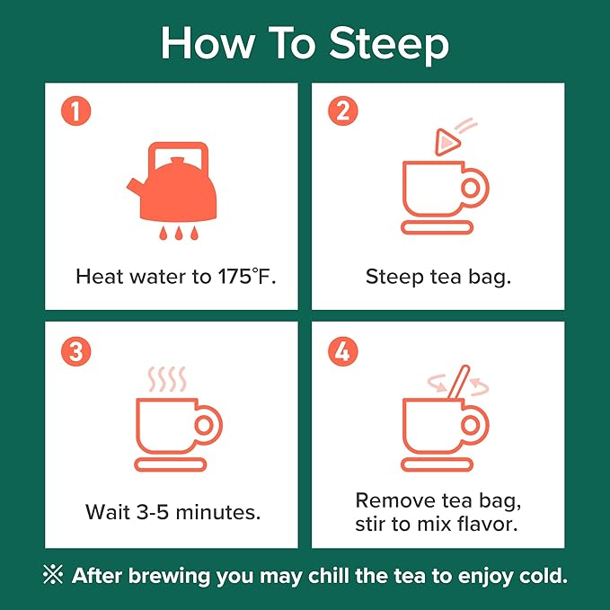 Onkatsu Farm Pine Needle Premium Japanese Tea Bags Festive Aromatic Flavor Hot or Iced Caffeine Free 45 Total Tea Bags