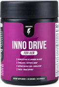 InnoSupps Inno Drive for Her Women’s Healthy Hormone Balance Support Supports Libido Boost Intimacy Energy Mood Weight &amp Immune Support Supplement - 60 Capsules 30 Servings