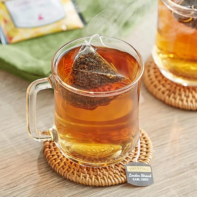 Twinings Discovery Collection London Strand Earl Grey 30 Large Leaf Pyramid Tea Bags