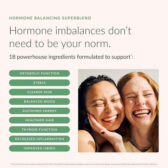 Beam Glow Hormone Balance Supplement for Women – Cortisol Supplement for Women PMS Relief Supplement Perimenopause &amp PCOS Support Womens Vitamins Thyroid Support with Ashwagandha &amp Seleniu