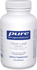 Pure Encapsulations Olive Leaf Extract | Hypoallergenic Supplement Supports Immune System and Healthy Intestinal Environment | 120 Capsules