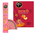 4C Powder Drink Stix Red Tea Peach 500 Count Bulk Buy Singles Stix On the Go Refreshing Water Flavorings Value Pack