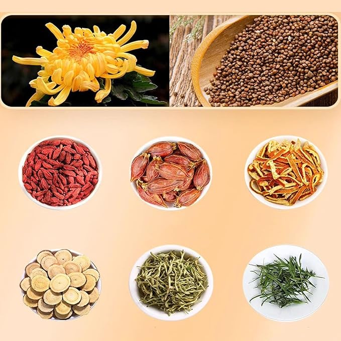 Cooling Herbal Tea Chicory and Gardenia Tea with ChicoryGardeniaOrange Peel &amp ChrysanthemumQuick &amp Refreshing (90PCS)