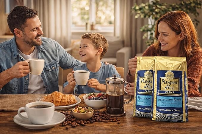 Pleasant Hill Farms Arabica Ground Coffee 5 lb 2-pack