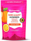 Better Alt SHE-Lajit Gummies for Women |Himalayan Shilajit Shatavari Saffron |OBGYN Recommended |Shilajit Gummies for Women for Energy &amp Hormone Balance |Orange Flavor|60
