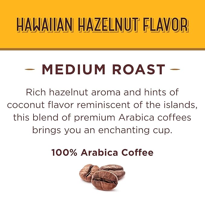Don Francisco's Cinnamon &amp Hawaiian Hazelnut Flavored Coffee (12 x 6 oz Cans)