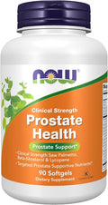NOW Supplements Prostate Health Clinical Strength Saw Palmetto Beta-Sitosterol &amp Lycopene 90 Softgels