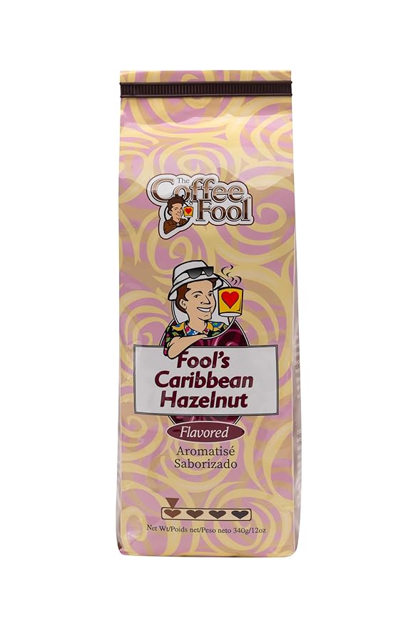 Coffee Fool's Caribbean Hazelnut (Whole Bean)