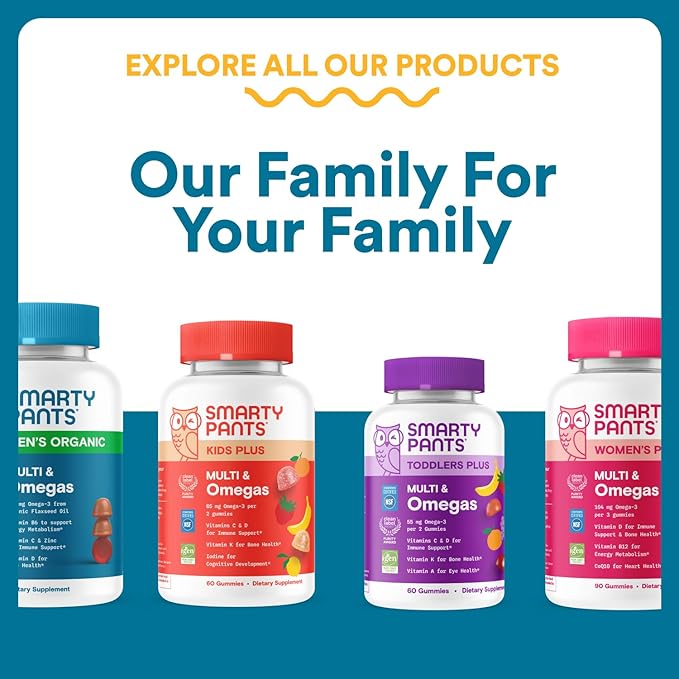 SmartyPants Men's Multivitamin Gummies Omega 3 (DHA/EPA) Methylfolate Vitamin D3 C Vitamin B12 B6 Vitamin A K Zinc &amp Selenium Gluten Free 90 Count (30 Day Supply)