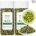 DOZO Dried Lotus Plumule Tea 10.58oz/300g Wild Natural Lotus Seed Core Premium Chinese Herbal Bitter Tea Dried Herbs Sulfur Free Caffeine Free 莲子心 特级免洗莲子芯