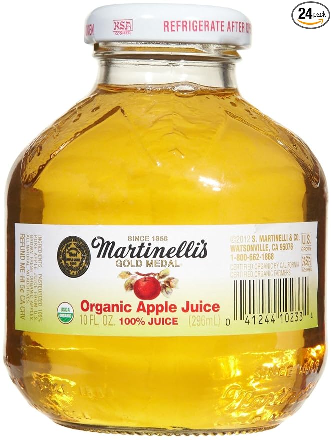 Martinelli's Apple Juice - 10 OZ - 24 pk