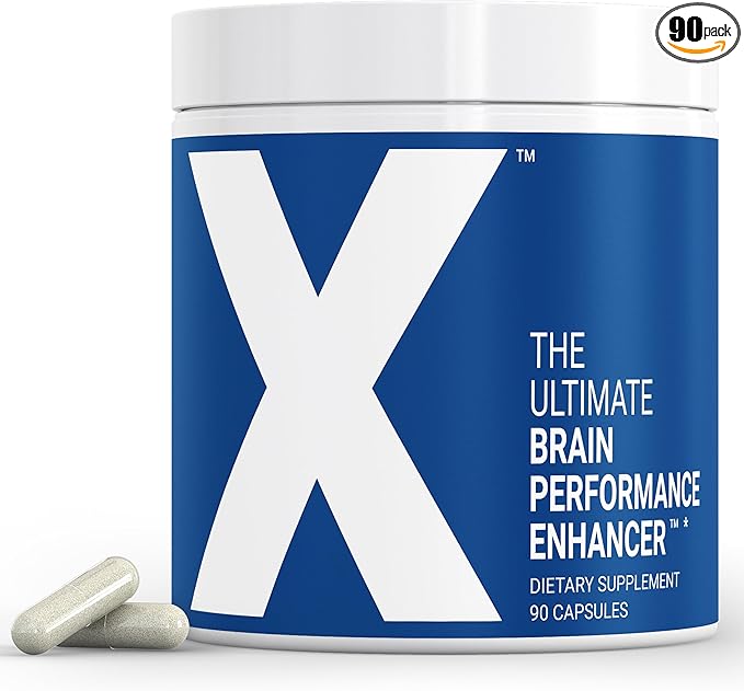 Clear Brain Fog &amp Focus for Deep Work | X – Science-Backed Brain Performance Supplement