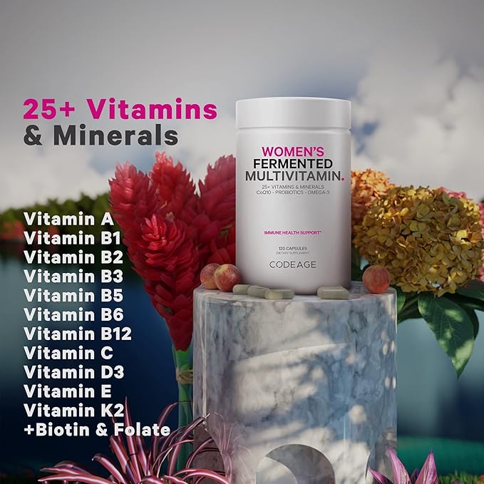 Codeage - Multi Collagen Protein + Women’s Daily Multivitamin Bundle