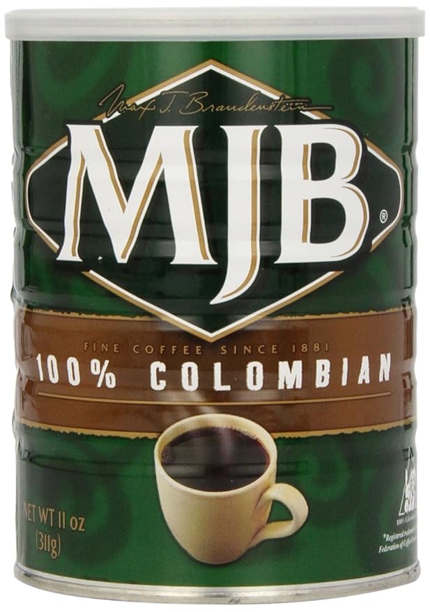 MJB Coffee 100% Colombian Ground 11 Ounce