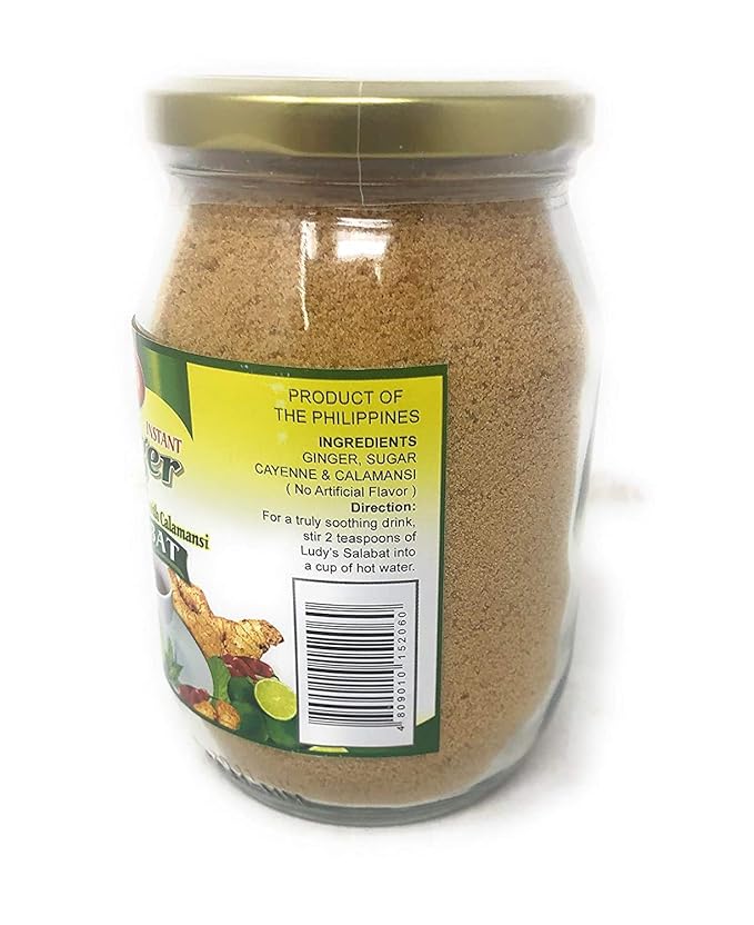 Ludy's Salabat Ginger Brew &amp Ginger Juice with Calamansi 360g (Pack of 2)
