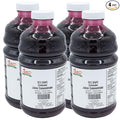 Nature Blessed 100% Pure Zinfandel Red Grape Fruit Juice Concentrate - 4 Quarts (4/32 fl oz bottles) Great for Home Vintners Home Brewers Mead Smoothies or Making Jelly