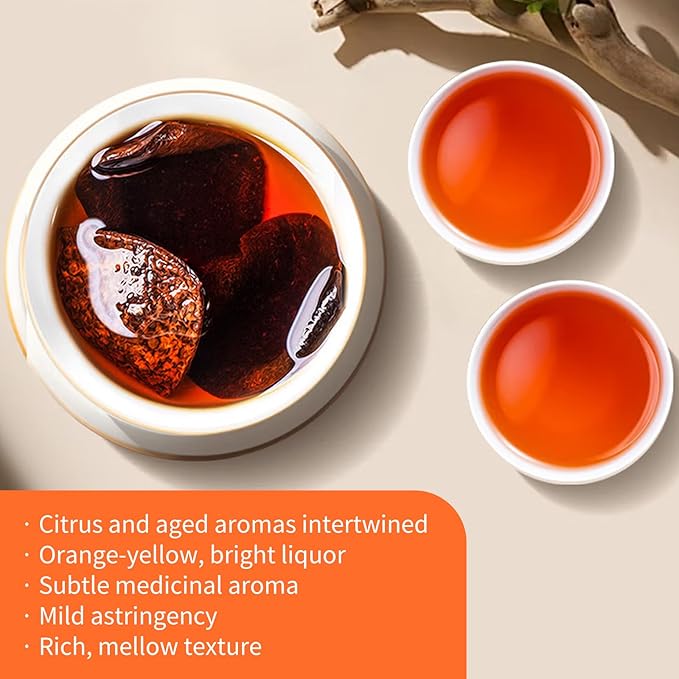 Baihuatang Natural Dried Tangerine Peel for Tea ‌Dried Tangerine Peel 50g (1.76oz) | Xinhui Chen Pi | Matured Mandarin Peel | No Additives 新会陈皮