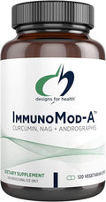 Designs for Health ImmunoMod-A - Immune Support Supplement - Curcumin C3 Turmeric Complex NAG Andrographis + N-Acetyl-D-Glucosamine - Non-GMO Vegan + Gluten Free (120 Capsules)