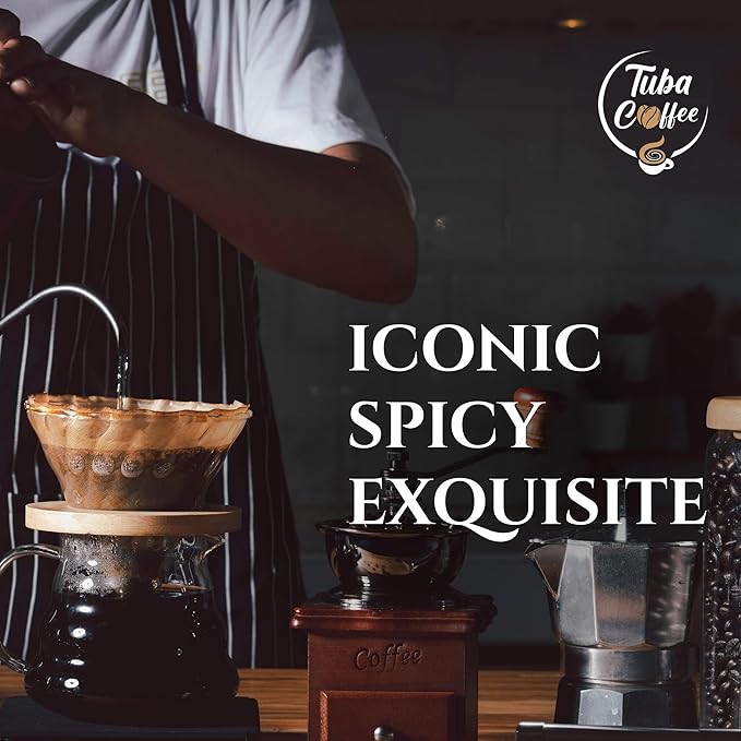 Tuba Coffee: Iconic Spicy Flavor | Proudly Roasted in Senegal | Arabica with Selim | Medium-Dark Roast | Ground | 12 0Z (340g) (3)