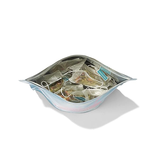DAVIDsTEA Organic Cold 911 Sachet Tea Bags Premium Soothing Herbal Tea in 75 Sachets Tea Bags 3.17 ounces