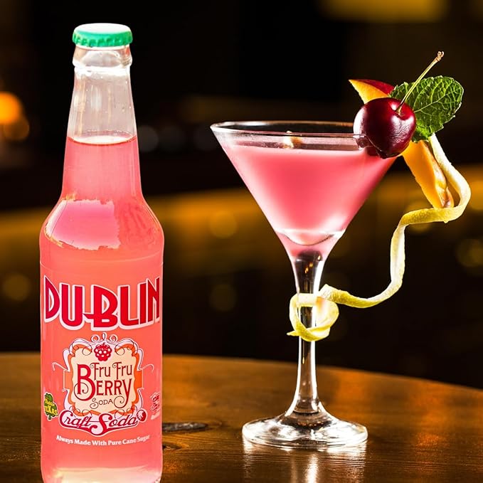 Dublin Bottling Works Craft Soda Pure Cane Sugar Made in Texas – Assorted 12-Pack – Premium Small-Batch Soda Gluten-Free Retro Artisanal Beverages (12 Pack Variety Case #1)