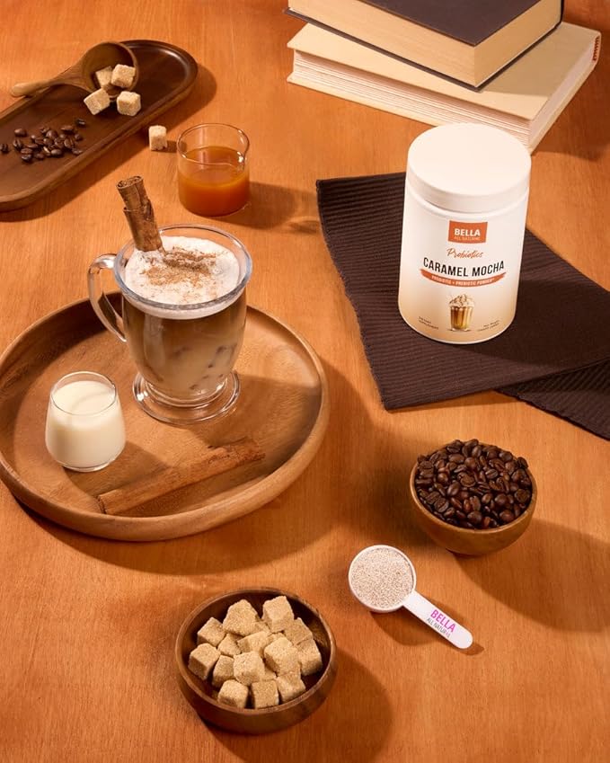 Bella all Natural Probiotic Caramel Mocha Coffee - 500g