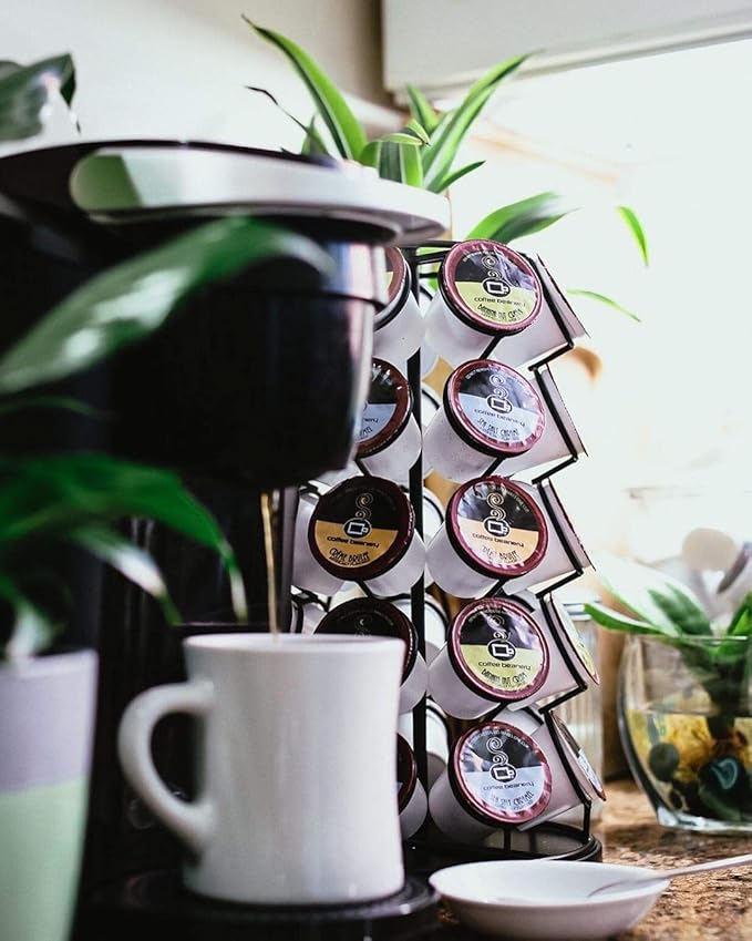 Toasted Almond Decaf Coffee Pods by Coffee Beanery | 96ct Bulk Medium Roast Arbica Coffee