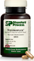 Standard Process Neuroplex - Supports Nervous &amp Endocrine System Function - Brain Health Support with Vitamin B6 Iron Zinc &amp More - Brain Supplement for Men &amp Women - 360 Tablets