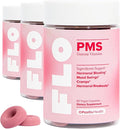O Positiv FLO PMS Gummies for Women 30 Servings (Pack of 3) - Proactive PMS Relief - Targets Hormonal Breakouts Bloating Cramps &amp Mood Swings with Chasteberry Vitamin B6 &amp Lemon Balm