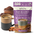 La Monjita Traditional Mexican Coffee - Café de la Olla – 34 Servings – Ground Coffee Blend with Cinnamon &amp Clove (1kg / 35.2oz Pouch)