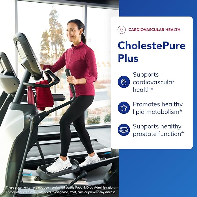 Pure Encapsulations CholestePure Plus 120's - Supports Lipid Metabolism &amp Heart Health* - Berberine Supplement - with Citrus Bergamot - Gluten Free &amp Non-GMO - 120 Capsules