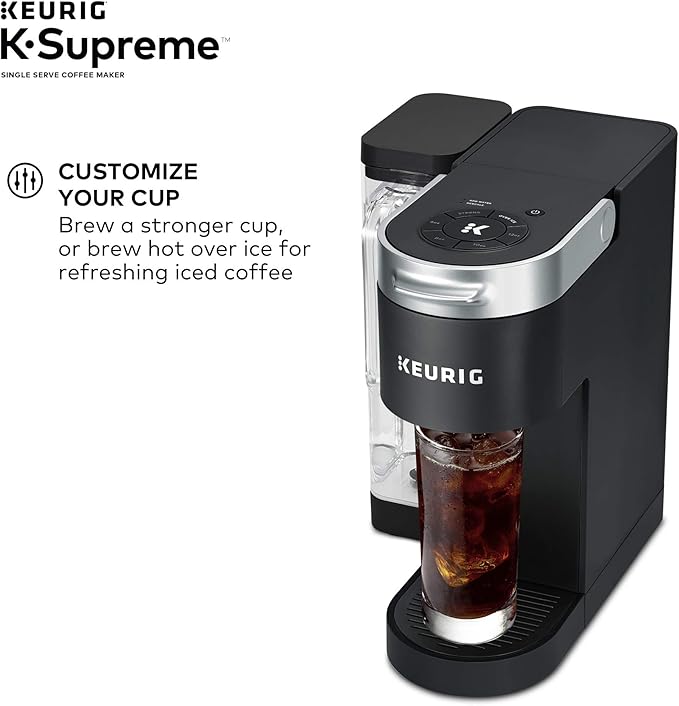 Keurig K-Supreme Single Serve Coffee Maker with Dunkin' Original Blend Medium Roast 60 K-Cup Pods