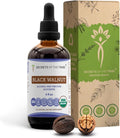Secrets of the Tribe Black Walnut USDA Organic | Alcohol-Free Extract High-Potency Herbal Drops | Made from 100% Certified Organic Black Walnut (Juglans Nigra) Dried Hull 4 oz