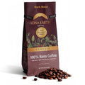 KONA EARTH 100% Kona Classic Coffee Dark Roast Whole Bean (8oz) Farm-Direct Authentic Hawaiian Kona Coffee beans from Hawaii’s Big Island Micro-Batch-Roasted