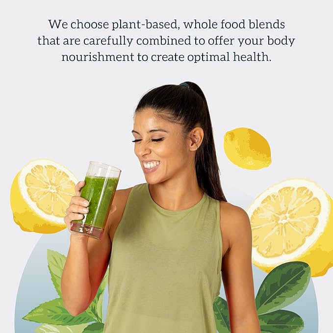 Organifi Green Juice - Powder Supplement with Organic Spirulina Ashwagandha and Chlorella - Helps Achieve Fitness Goals and Reduce Cortisol Levels - 6 Pack