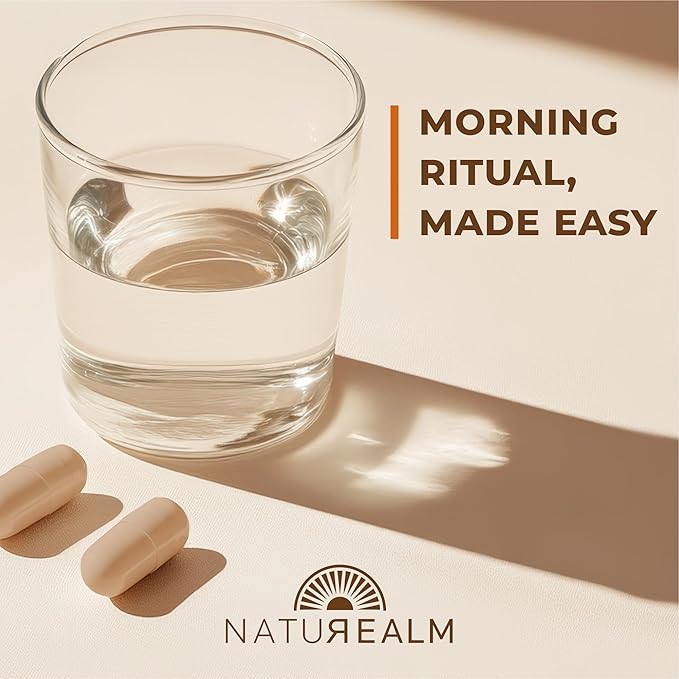 Naturealm Sacred 7 Mushroom Supplement Capsules | 60-Day Supply | 7-in-1 Organic Mushroom Complex Capsules with Lions Mane Reishi Chaga | 1000mg Per Serving | Immune Support &amp Focus
