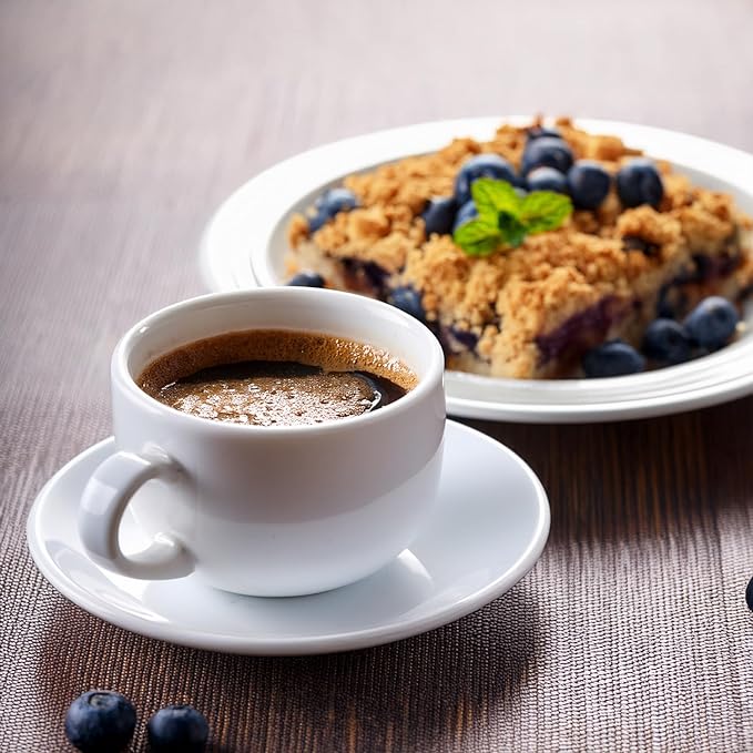 Fresh Roasted Coffee Decaf Blueberry Crisp Flavored Coffee 2 lb (32 oz) Medium Roast Kosher Whole Bean