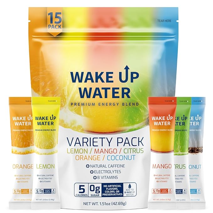 Variety + Orange (15+15 Pack) - Energy + Hydration Packets