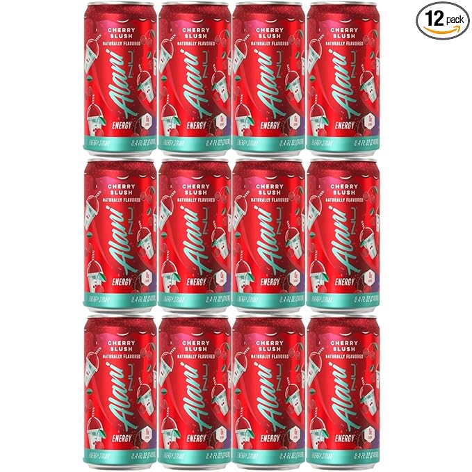 Mini Energy Drink - Pack Of 12 - Cherry Slush Flavor - 8.4 Fl OZ Can - Mini Energy Drink is a low-calorie lightly sweetened beverage that provides a refreshing and invigorating boost of energy.